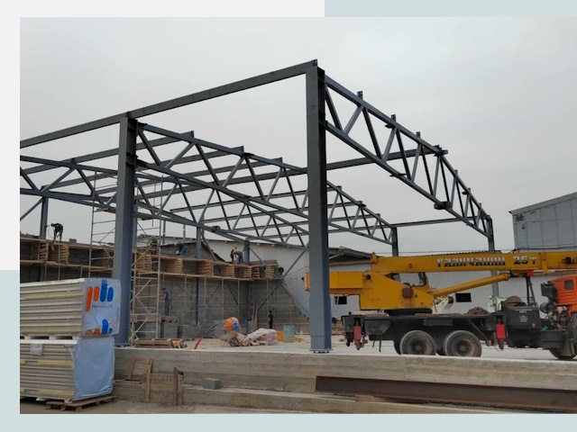 Строительство цехов в Ярцево