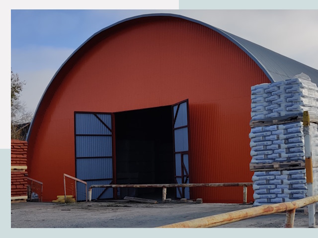 Полукруглые ангары по цене от 610 руб. в Ярцево