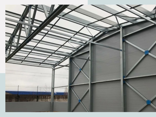 Каркасные ангары от СтальСтрой-Рцв по цене от 610 руб.