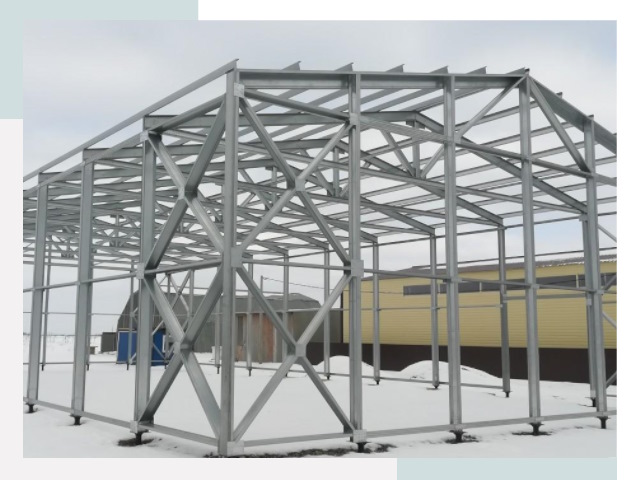 Каркасные ангары в Ярцево