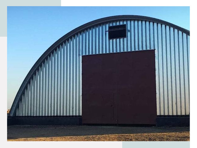 Бескаркасные ангары в Ярцево