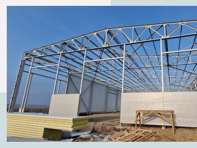 Утепленные ангары в Ярцево от 610 руб. за м²