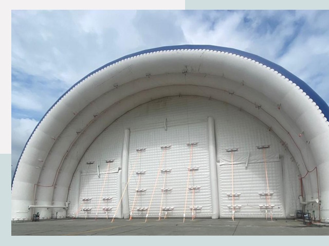 Пневмокаркасные ангары от СтальСтрой-Рцв по цене от 610 руб.