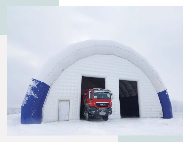 Мобильные ангары в Ярцево