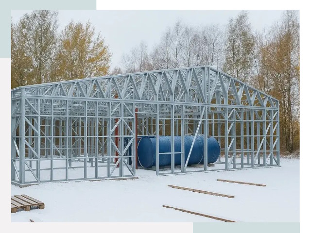 Металлические ангары в Ярцево