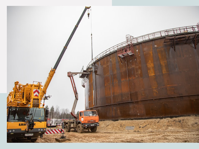 Монтаж резервуаров в Ярцево от 610 руб. за м³