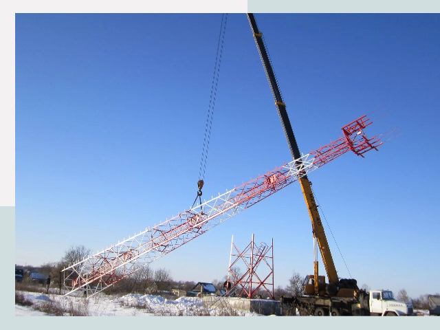 Строительство башен связи в Ярцево от 610 руб.