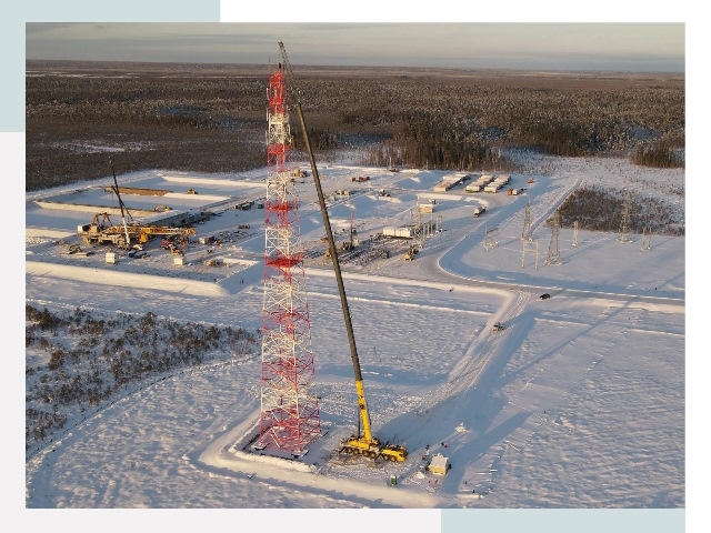 Мачты связи в Ярцево