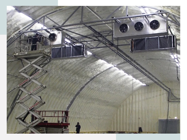 Оснащение ангаров в Ярцево