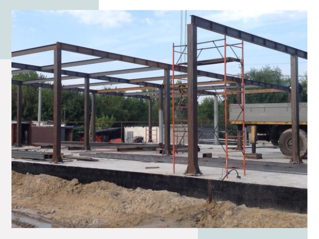 Фундамент для ангаров в Ярцево