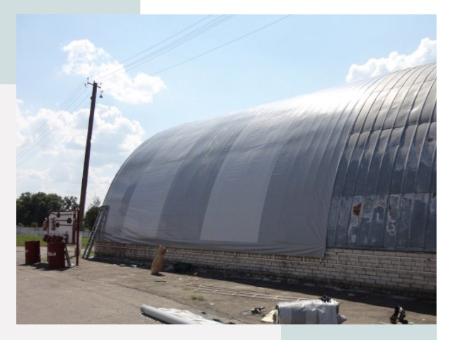 Ремонт ангаров в Ярцево