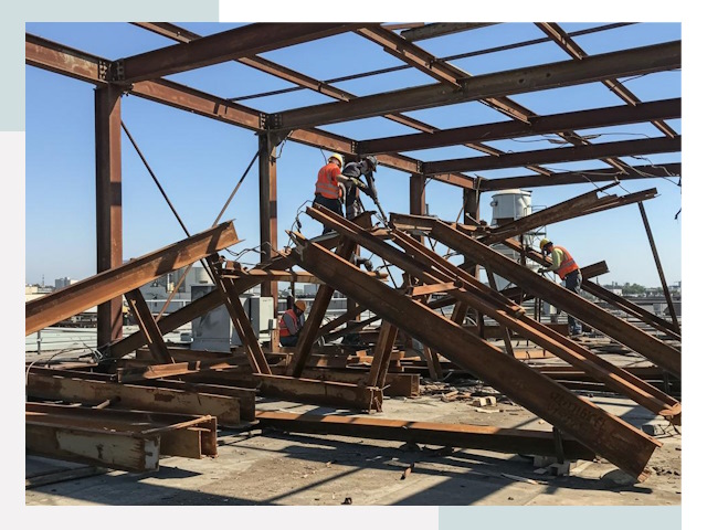 Демонтаж металлоконструкций в Ярцево от 610 руб.