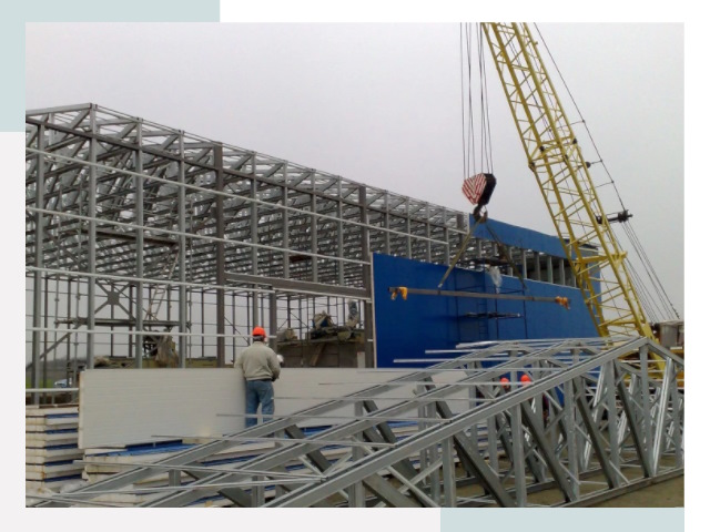 Монтаж ангаров в Ярцево