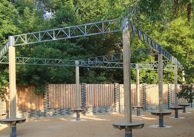 Терраса из металлоконструкций под ключ, проектирование, изготовление и монтаж от СтальСтрой-Рцв